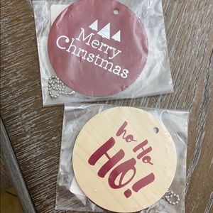 Christmas tag by Longaberger